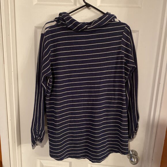 Bleu Bayou Casual Wear Women’s Size Large Top Striped Long Sleeve Layered Heart - Picture 7 of 12